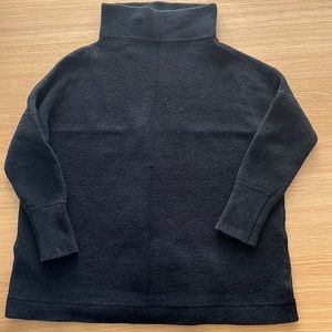 Free People ottoman sweater, black, size XS